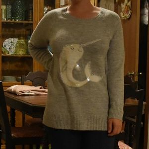 Narwhal sweater
